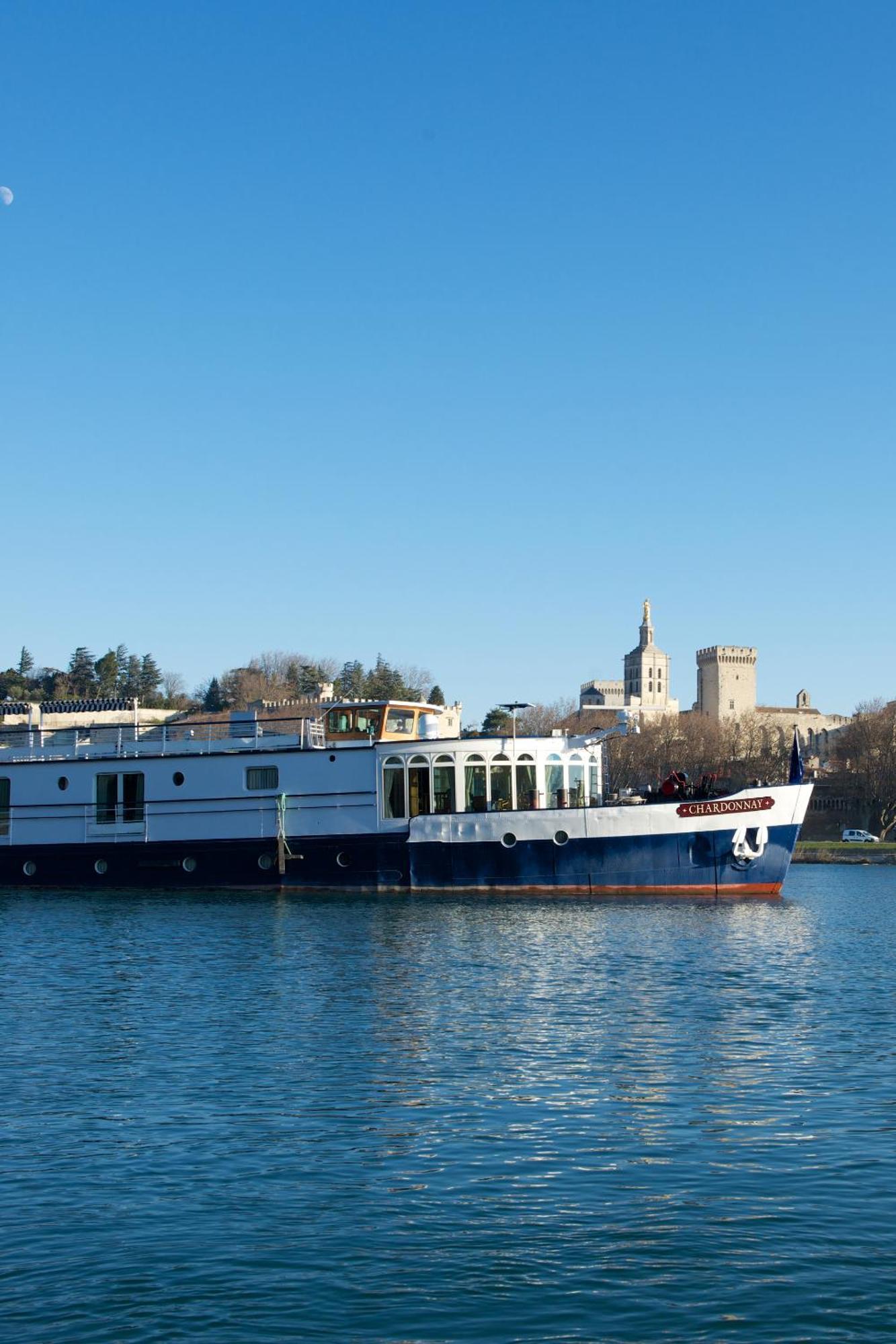 Bateau Hotel A Quai Le Chardonnay Avignone Esterno foto