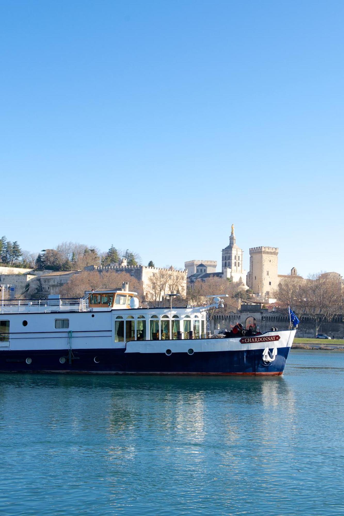 Bateau Hotel A Quai Le Chardonnay Avignone Esterno foto