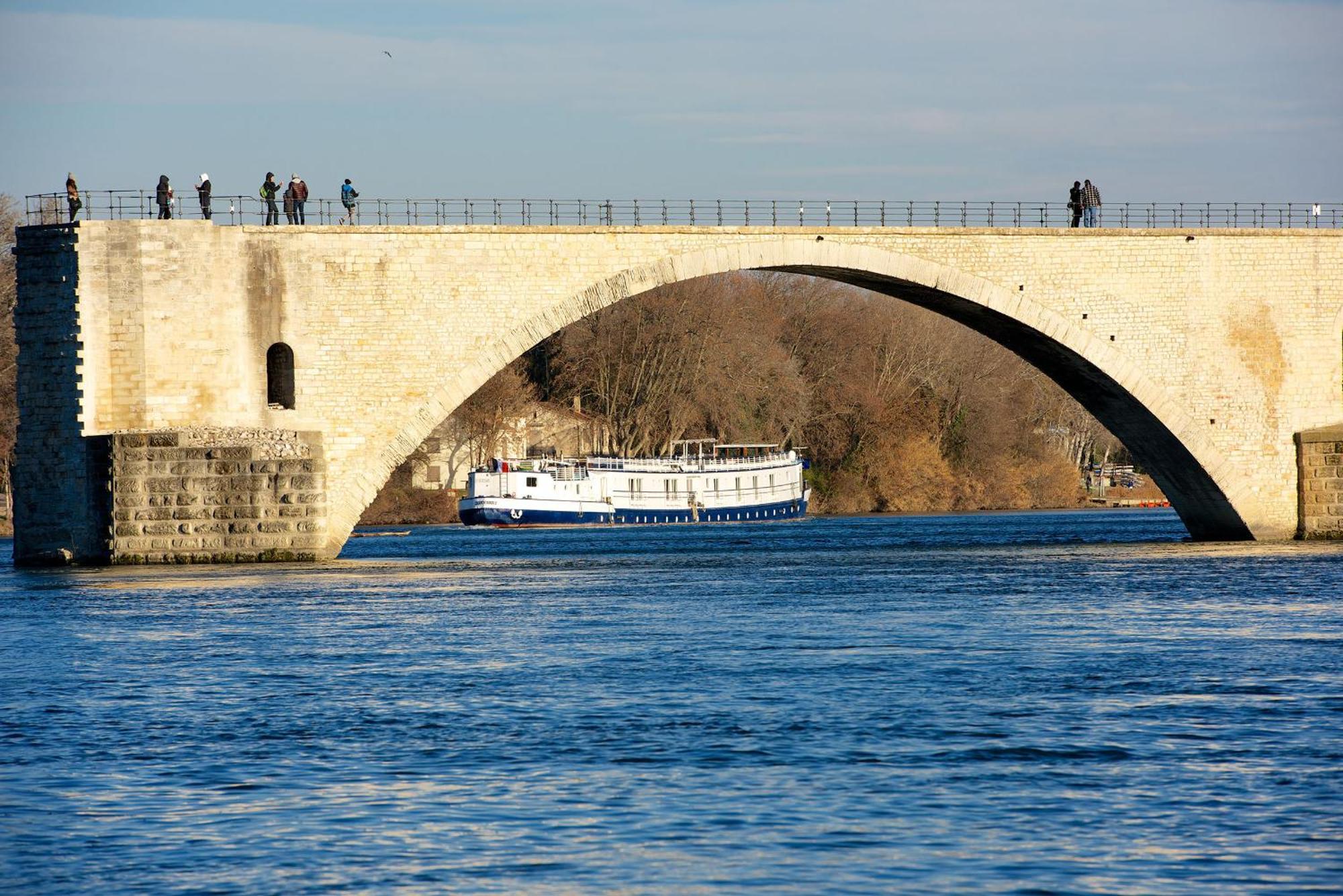 Bateau Hotel A Quai Le Chardonnay Avignone Esterno foto