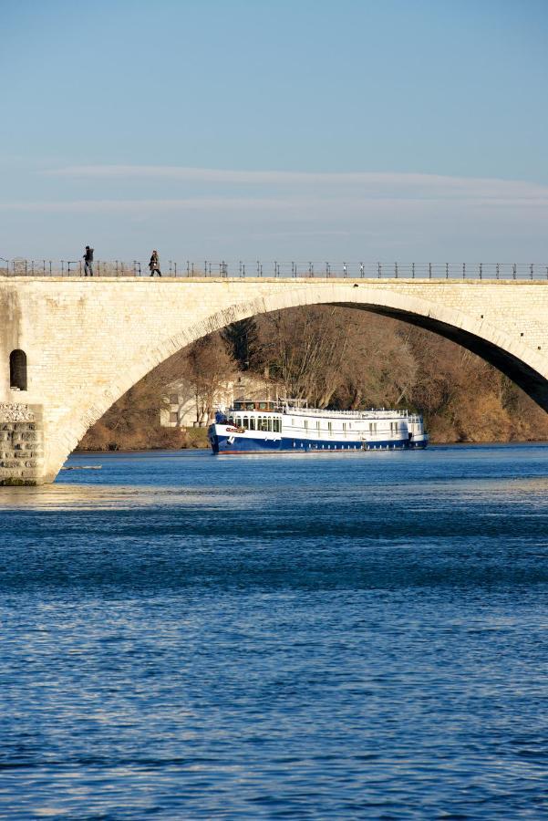 Bateau Hotel A Quai Le Chardonnay Avignone Esterno foto