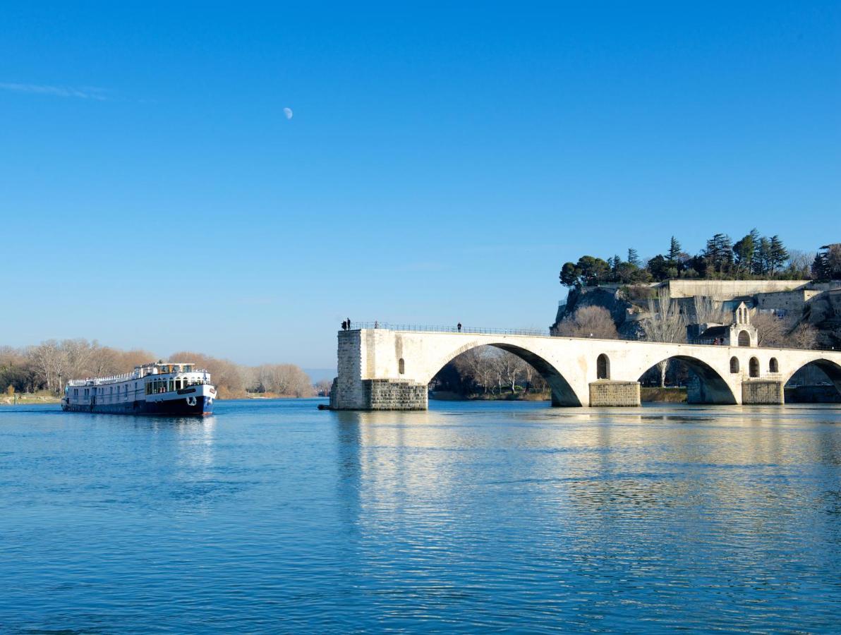 Bateau Hotel A Quai Le Chardonnay Avignone Esterno foto