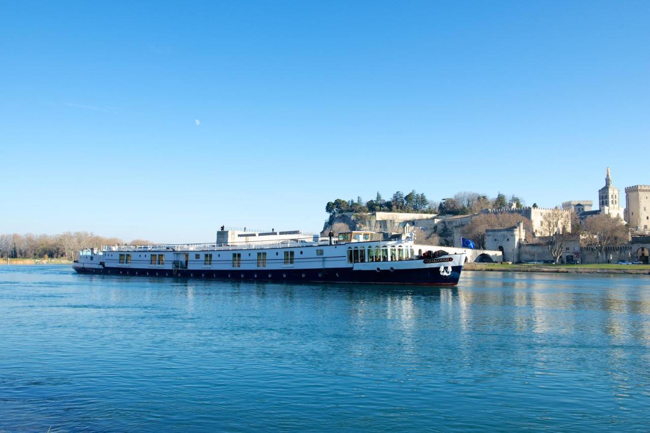 Bateau Hotel A Quai Le Chardonnay Avignone Esterno foto